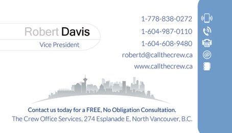 Call The Crew Business Cards