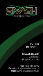 Siwash Sports Business Cards