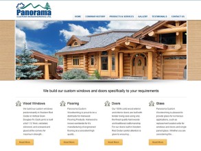Website Design | SEO | Hosting<br />Launch <a href="http://www.panoramacustomwoodworking.com/" title="Panorama Custom Woodworking" target="_blank">website</a>