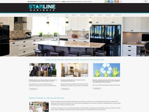 Website Design | SEO | SSL Certificate | PDF Files | Video | Hosting<br />Launch <a href="http://www.starlinecabinets.com/" title="Starline Cabinets" target="_blank" rel="noopener noreferrer">website</a>