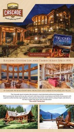 Cascade Handcrafted Log Homes - Rack Cards - Front