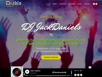 Website Design | Business Cards | Video | Audio | Hosting | Emails<br />Launch <a href="http://www.diabloservices.com" title="Diablo Services" target="_blank" rel="noopener noreferrer">website</a>
