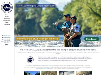 Website Design | Hosting | Emails | SSL<br />Launch <a href="https://www.fvaga.com" title="Fraser Valley Angling Guides Association" target="_blank" rel="noopener noreferrer">website</a>