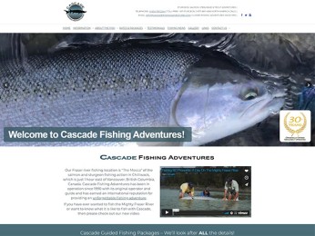 Website Design | SEO | SSL Certificate | Social Networking | Video | Business and Gift Cards | Hosting | Emails | Launch <a href="http://www.cascadefishingadventures.com" title="Cascade Fishing Adventures" target="_blank" rel="noopener noreferrer">website</a>