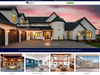 Website Design | Hosting | Domain Names | SSL Certificate | Emails | Launch <a href="https://www.authenticinstallations.com/" title="Authentic Installations" target="_blank" rel="noopener noreferrer">website</a>