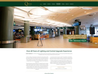 Website Design | Hosting | SSL | Custom Forms<br />Launch <a href="https://quantumlighting.com" title="Quantum Lighting" target="_blank" rel="noopener">website</a>