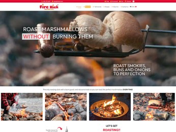 Website Design | SSL | Hosting | Image Editing | E-Commerce Store | Custom Coding<br />Launch <a href="https://firehick.com" title="Fire Hick Roasting Stick" target="_blank" rel="noopener noreferrer">website</a>