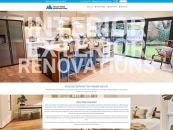 Website Design | SSL | Hosting | Image Editing | Custom Coding | Emails | Logo<br />Launch <a href="https://valleywideconstruction.ca" title="Valley Wide Construction" target="_blank" rel="noopener noreferrer">website</a>
